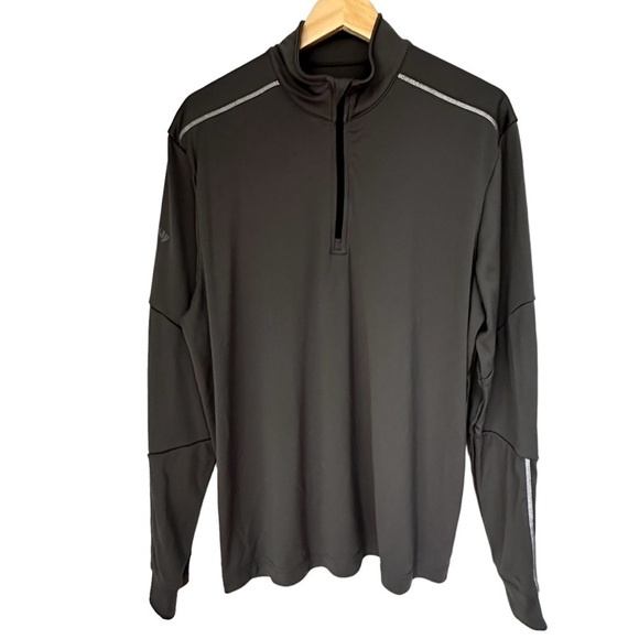 Callaway Weather Series Golf 1/4 Zip Long Sleeve Pullover, Gray, Large - Picture 1 of 8